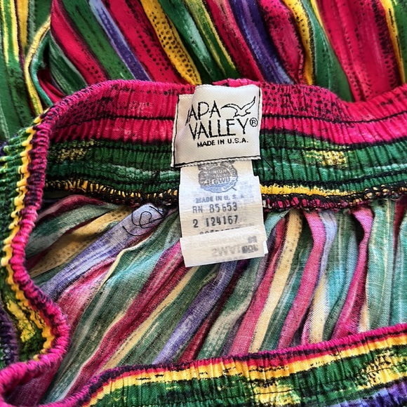 Napa Valley Multicolor Pleated Skirt - Picture 4 of 6